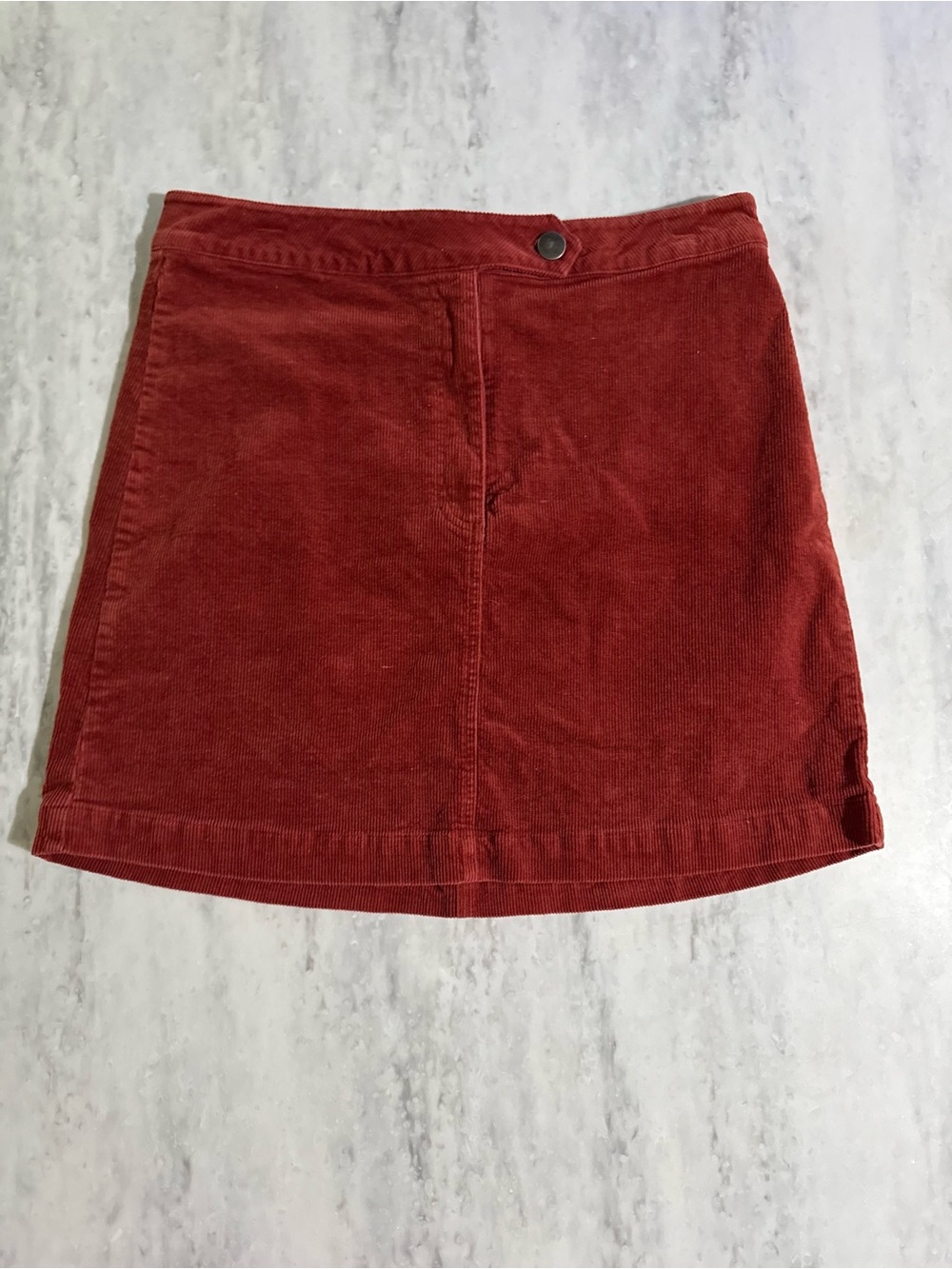 Gianni Bini Women's Red Corduroy Skirt size XL